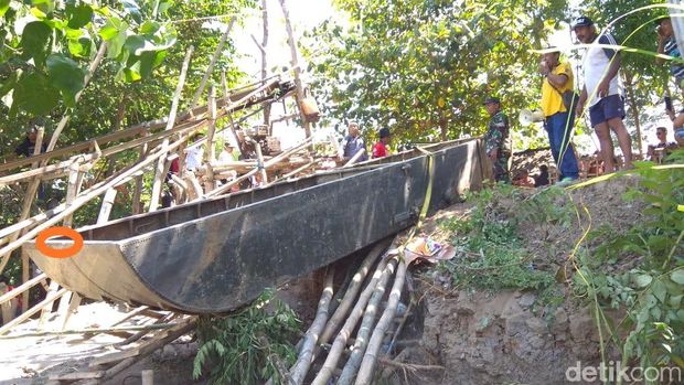Ditemukan Tulisan MFB 6 di Lambung Perahu Baja, Apa Artinya?