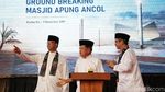 Momen Anies hingga JK Hadiri Groundbreaking Masjid Apung Ancol
