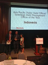 RI Raih Penghargaan Public Debt Management dari GlobalMarkets