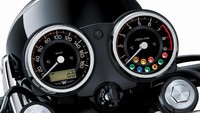 Seperti W800 Cafe, W800 mengusung mesin Vertical Twin 773 cc, SOHC, berpendingin udara dan memenuhi peraturan emisi Euro4. Mesin W800 menggunakan aksen berwarna silver. Dan dalam kondisi standar, mesin itu bisa memuntahkan tenaga maksimal 52 PS pada 6.500 rpm dan torsi 62,9 Nm pada 4.800 rpm. Istimewa/Dok. Kawasaki.