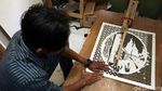 Lukisan Triplek Asal Kepri Tembus Pasar Eropa Lho