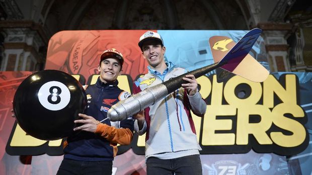 Dua Marquez bersaudara sukses menjadi juara dunia di MotoGP dan Moto2 2019. (