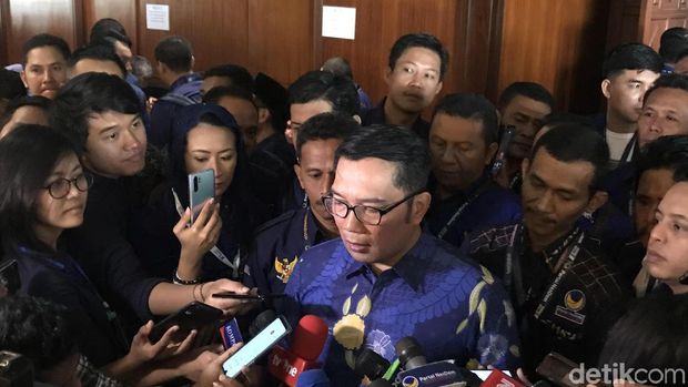 Ridwan Kamil di Kongres NasDem /
