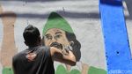 Semarak Hari Pahlawan Lewat Seni Mural di Cimahi