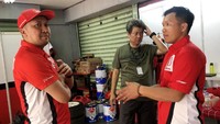 Duet TTI, Haridarma Manoppo dan Demas Agil mengalami keuntungan dari drive thru penalty yang diberikan kepada Alvin sehingga keduanya finis di posisi 1-2, diikuti Avila Bahar (ABM Motorsport) dan Alvin di posisi keempat. Foto: dok. ABM Motorsport