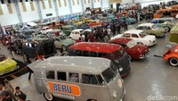 Menurutnya, dengan tema tersebut ia ingin para pecinta VW menanamkan semangat untuk terus berkarya. Foto: Pradito Rida Pertana/detikcom