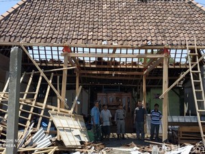 Angin Kencang Bojonegoro, BPBD: Sementara 6 Rumah Rusak Berat, 458 Ringan