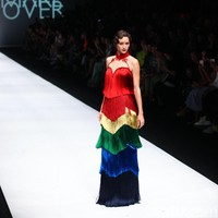 Albert Yanuar merilis koleksi terbarunya dengan mengambil tema Vare Voluceres di Jakarta Fashion Week 2020, Senayan City, Jakarta, Kamis [24/10/2019]. Foto: Rifkianto Nugroho/detikcom