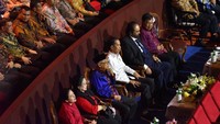 Foto: Surya Paloh duduk berdampingin dengan Jokowi dalam acara itu. (Dok Partai NasDem)
