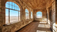 Nasib kota berlian ini pun tak bertahan lama. Setelah habis dikuras, Kolmanskop ditutup tahun 1928. Warga yang tersisa berlarian meninggalkan kota ini (iStock)