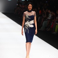 Albert Yanuar merilis koleksi terbarunya dengan mengambil tema Vare Voluceres di Jakarta Fashion Week 2020, Senayan City, Jakarta, Kamis [24/10/2019]. Foto: Rifkianto Nugroho/detikcom