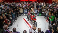 Lebih dari 14.500 penggemar roda dua memberikan suara untuk gelar motor tercantik. Ducati Streetfighter V4 meraih 36,7% suara, duduk di posisi pertama. Foto: Dok. Ducati