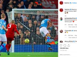 Euforia Pemain Liverpool Rayakan Kemenangan di Instagram