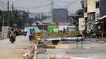 Progres Terkini Pembangunan Jalan Inspeksi Pasar Minggu