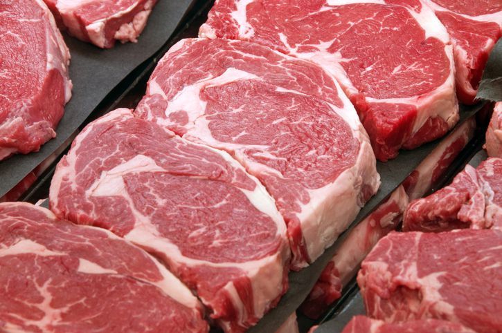 fakta makanan sehat Fresh Ribeye Steaks at the Butcher Shop