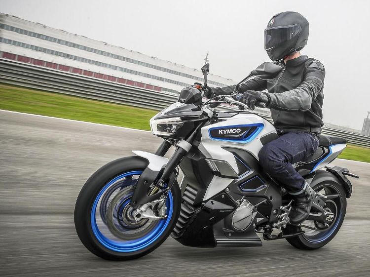 Gagahnya Motor Sport Listrik Kymco RevoNex