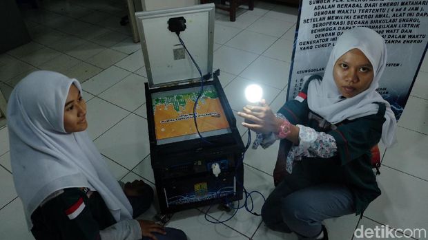 Keren.. Siswa SMK di Karawang Ciptakan Generator Ramah Lingkungan