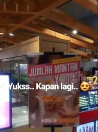 Punya Banyak Mantan? Kamu Bisa Dapat Kentang Goreng Gratis di Sini