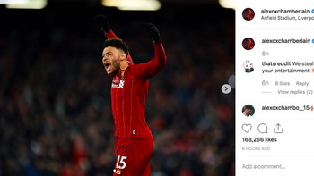 Alex Oxlade Chamberlain: BIG. Foto: Instagram