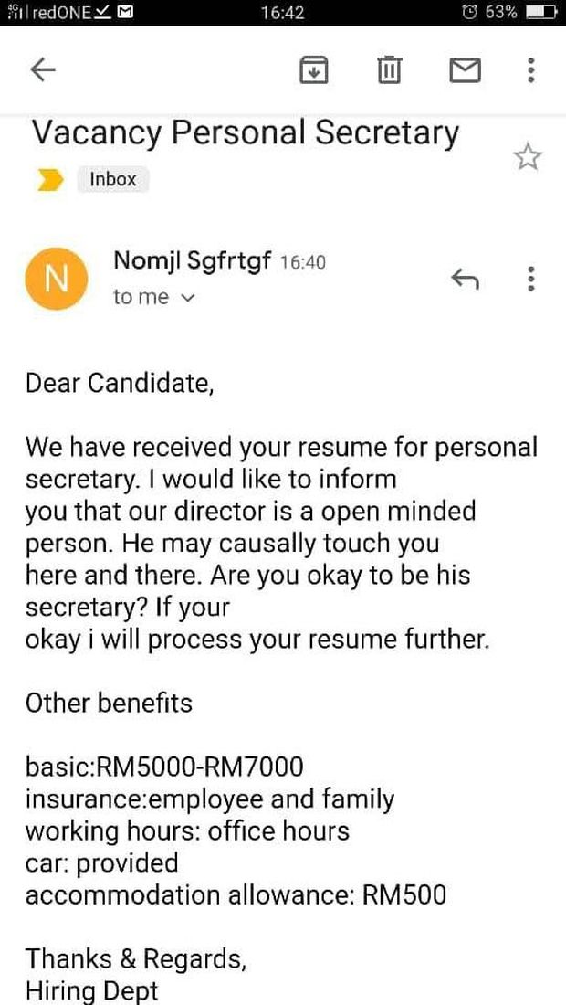 Viral Lowongan Kerja Sekretaris Gaji Rp 16 Juta Tapi Boleh Disentuh Bos