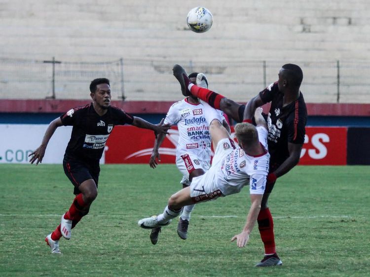 Persipura Vs Bali United Sama Kuat di Delta Sidoarjo