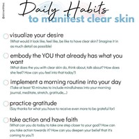 Lea mengaku menyembuhkan jerawatnya tanpa pergi ke dokter, obat, mengubah pola makan, menggunakan produk khusus, atau facial mahal. Caranya adalah dengan mengubah fokus dari masalah dan melihat sisi positif.  Foto: Instagram @skinwithlea