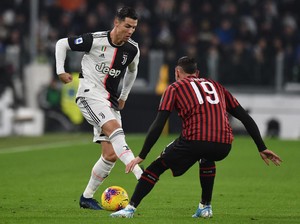 Juventus VS AC Milan: Gol Tunggal Dybala Menangkan Bianconeri