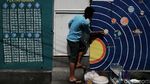 Kreatif! Mural Edukatif Hiasi Pademangan Timur
