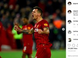Euforia Pemain Liverpool Rayakan Kemenangan di Instagram