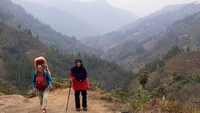 Asal tahu saja, Gunung Latimojong adalah gunung ke-14 yang pernah didakinya! (Istimewa)