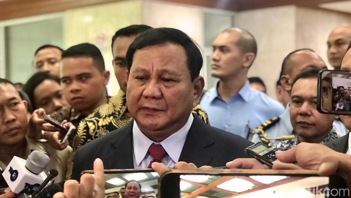Foto: Prabowo Subianto (Mochammad Zhacky/detikcom)