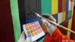 Mural Cantik dan Mendidik Hiasi Perkampungan di Koja Jakarta Utara