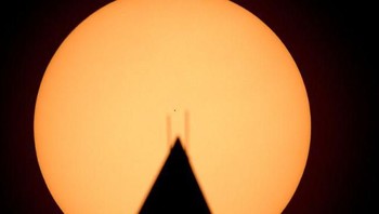 Transit Merkurius ini baru terjadi lagi pada 13 November 2032 dan 7 November. Foto: NASA