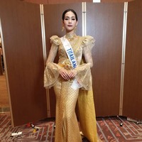 Tak lupa, Sireethon juga menyampaikan pesan untuk para wanita di seluruh dunia dalam pidato kemenangannya. Saya punya pesan untuk para wanita, kalau kalian punya mimpi, kejarlah mimpi itu dan jadikan mimpi itu sukses, katanya. Foto: Instagram/@bintsireethorn