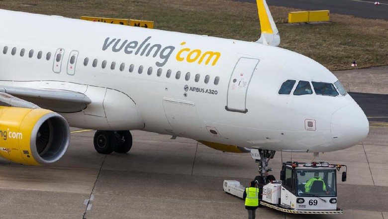 Foto: Pesawat Vueling Airlines (iStock) Foto: Pesawat Vueling Airlines (iStock)