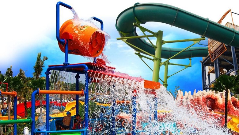 The Jungle Waterpark Bogor Waterpark di Bogor.