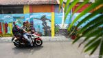 Mural 3D Bertema Kota Jakarta Warnai Kawasan Taman Sari