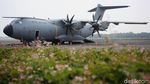 Melihat Lebih Dekat Pesawat Angkut AU Inggris A400M
