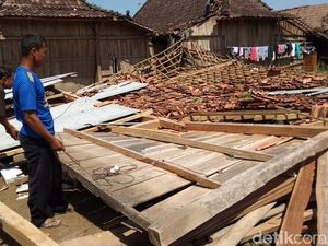 Dampak Angin Puting Beliung di Boyolali, Puluhan Rumah Rusak