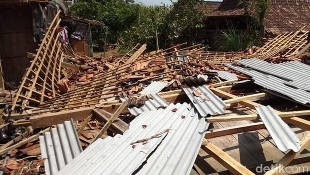 Dampak Puting Beliung di Boyolali, Puluhan Rumah Rusak
