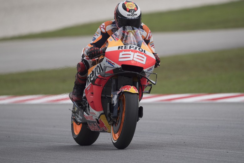 Jorge Lorenzo di atas RC213V/Foto: Mirco Lazzari gp/Getty Images Jorge Lorenzo di atas RC213V/Foto: Mirco Lazzari gp/Getty Images