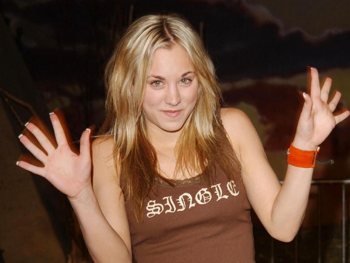HOLLYWOOD, CA - JANUARY 15:  Actress Kaley Cuoco attends The ABC All-Star Party,  to celebrate the networks mid-season television shows at Quixote Studios on January 15, 2003 in Hollywood, California.  (Photo by Jon Kopaloff/Getty Images)