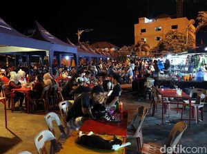 Asyiknya Jelajah Rasa Lewat Kuliner Malam di Perbatasan