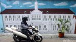 Mural 3D Bertema Kota Jakarta Warnai Kawasan Taman Sari