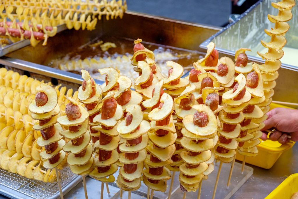 Korean pancake and popular street food of Korea - Hotteok