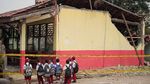 Giliran Sekolah di Tangerang Ambruk Imbas Hujan Deras