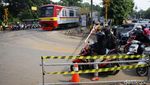 Melihat Pembangunan Flyover Lenteng Agung