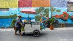 Mural 3D Bertema Kota Jakarta Warnai Kawasan Taman Sari