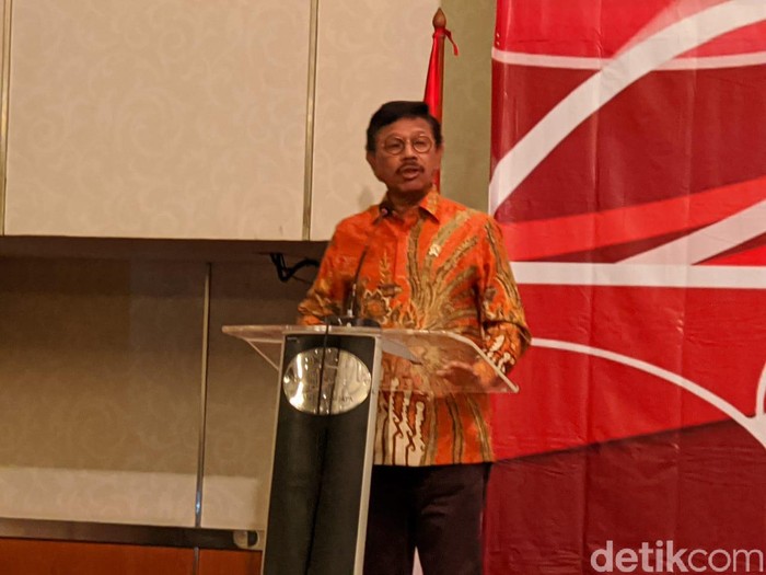 Menkominfo Johhny G Plate. Foto: detikINET/Adi Fida Rahman Menkominfo Johhny G Plate. Foto: detikINET/Adi Fida Rahman