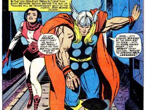 Lembaran Sampul Komik Langka The Mighty Thor Dilelang Rp 1,1 M!